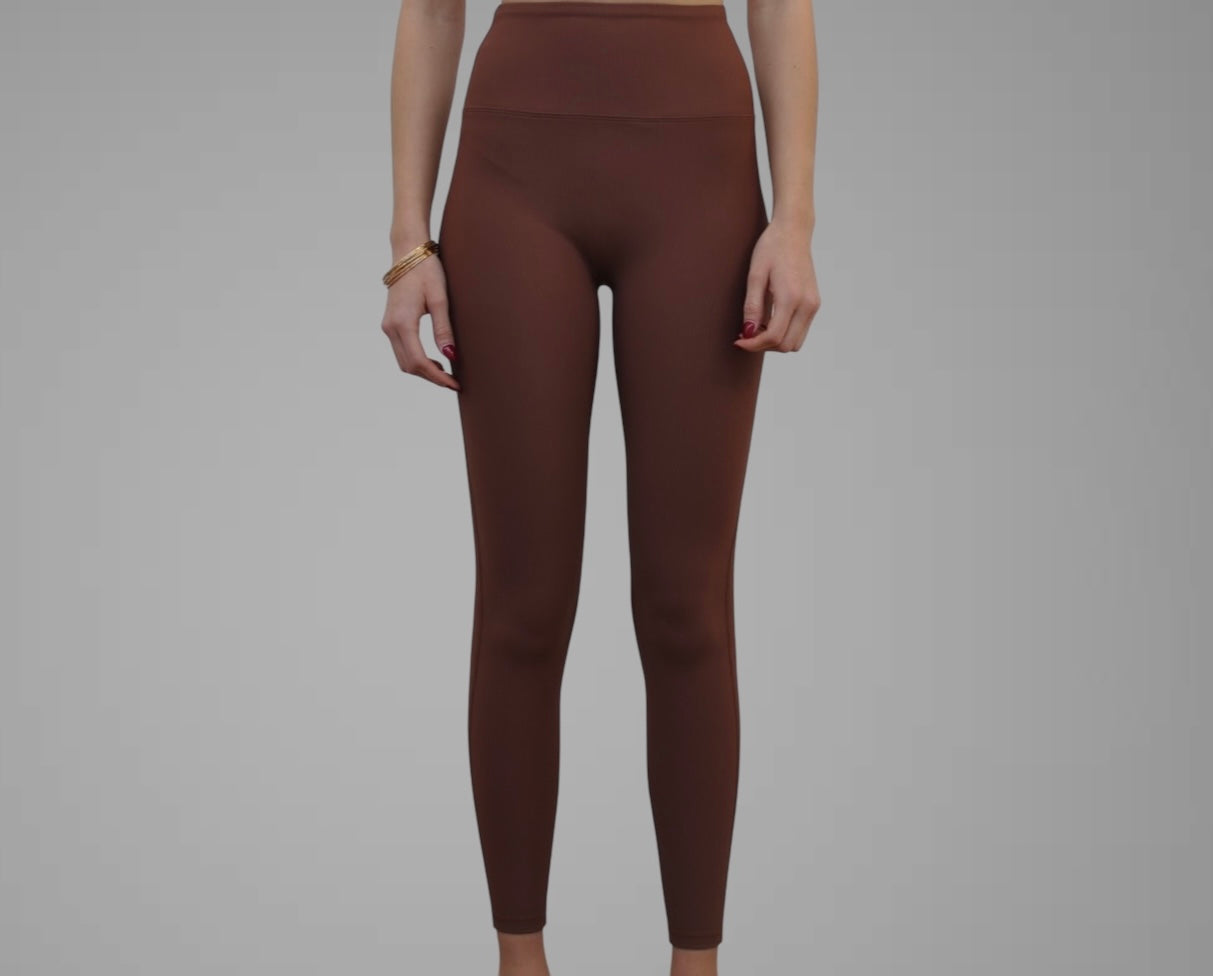 SCULPT LEGGINGS BROWN